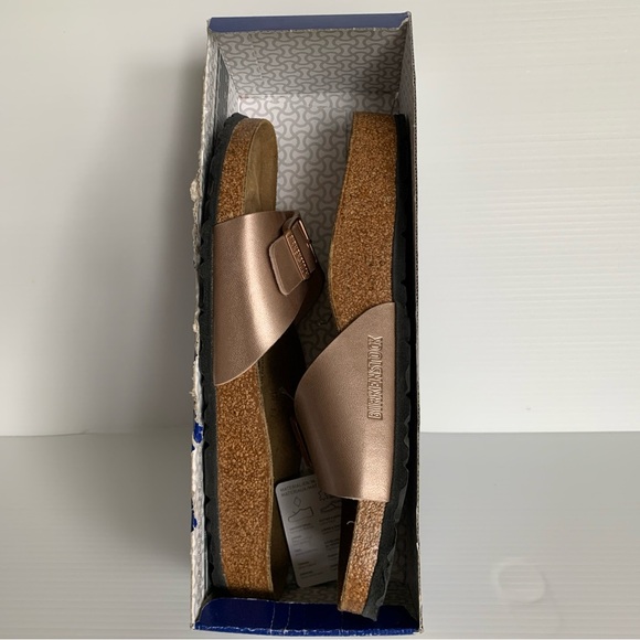 Birkenstock Madrid Buckle BS Copper Womens Slide Sandals 203377 EU 40 Size 9 US - Picture 13 of 14